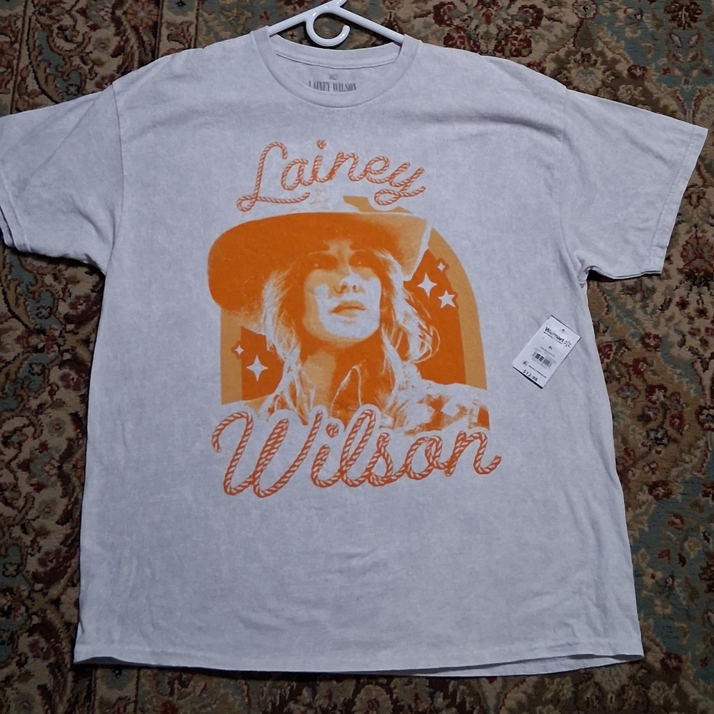 Lainey Wilson Orange Graphic Tee